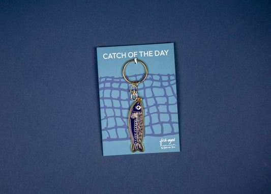 Catch of the Day Keychain