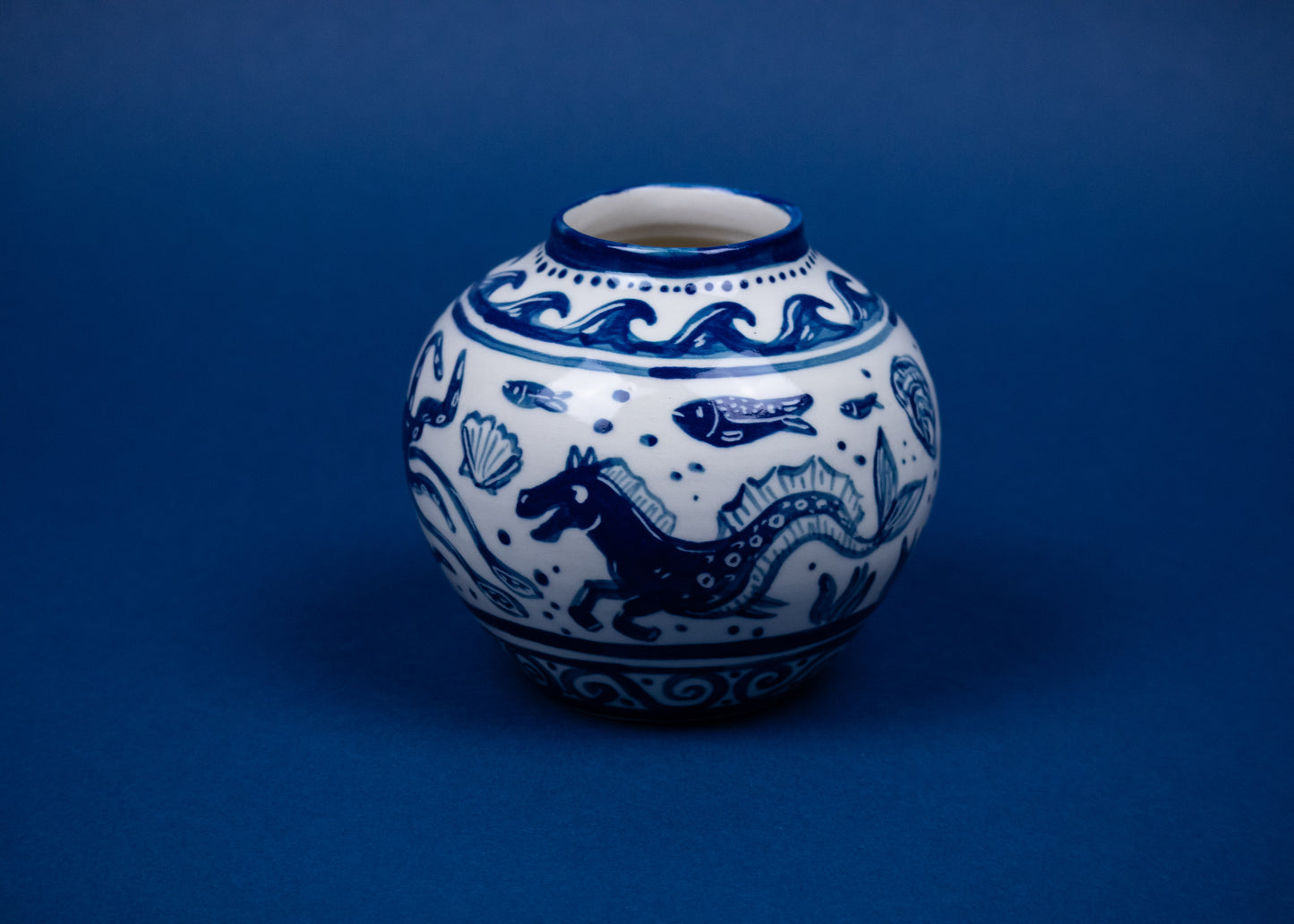 Sea Monster Vase