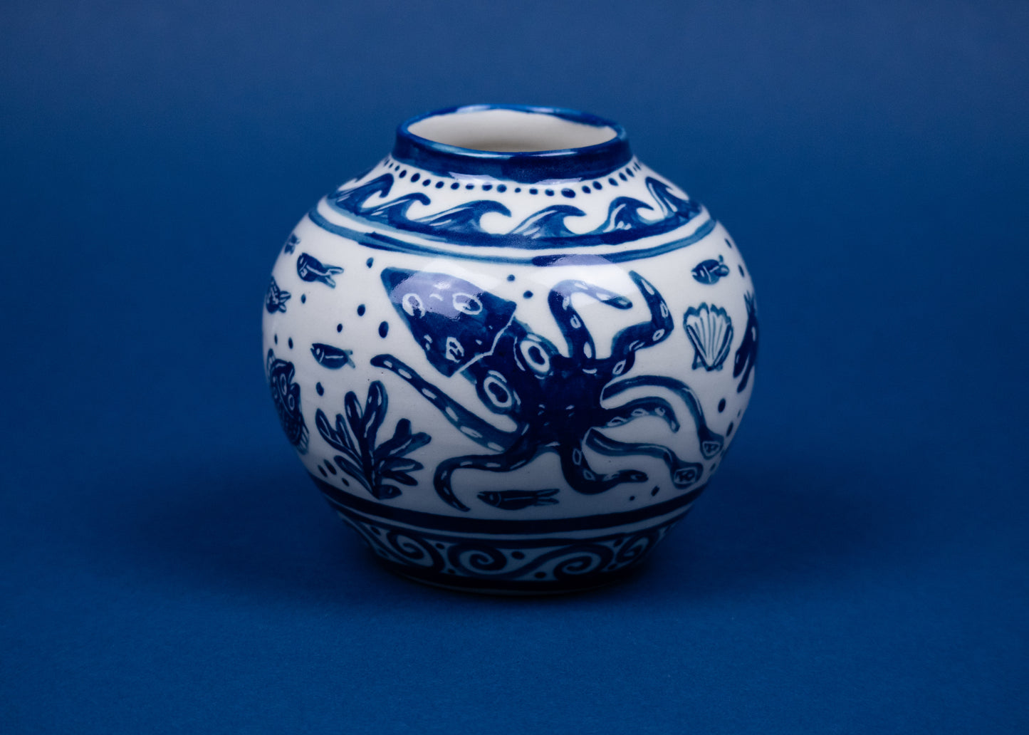 Sea Monster Vase