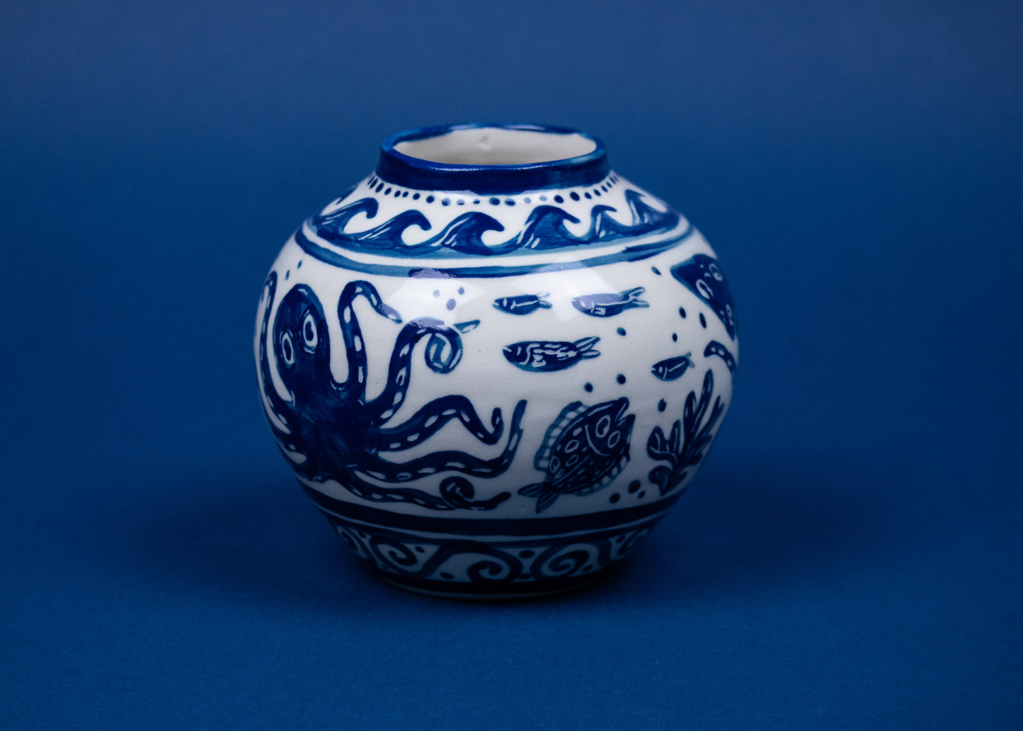 Sea Monster Vase