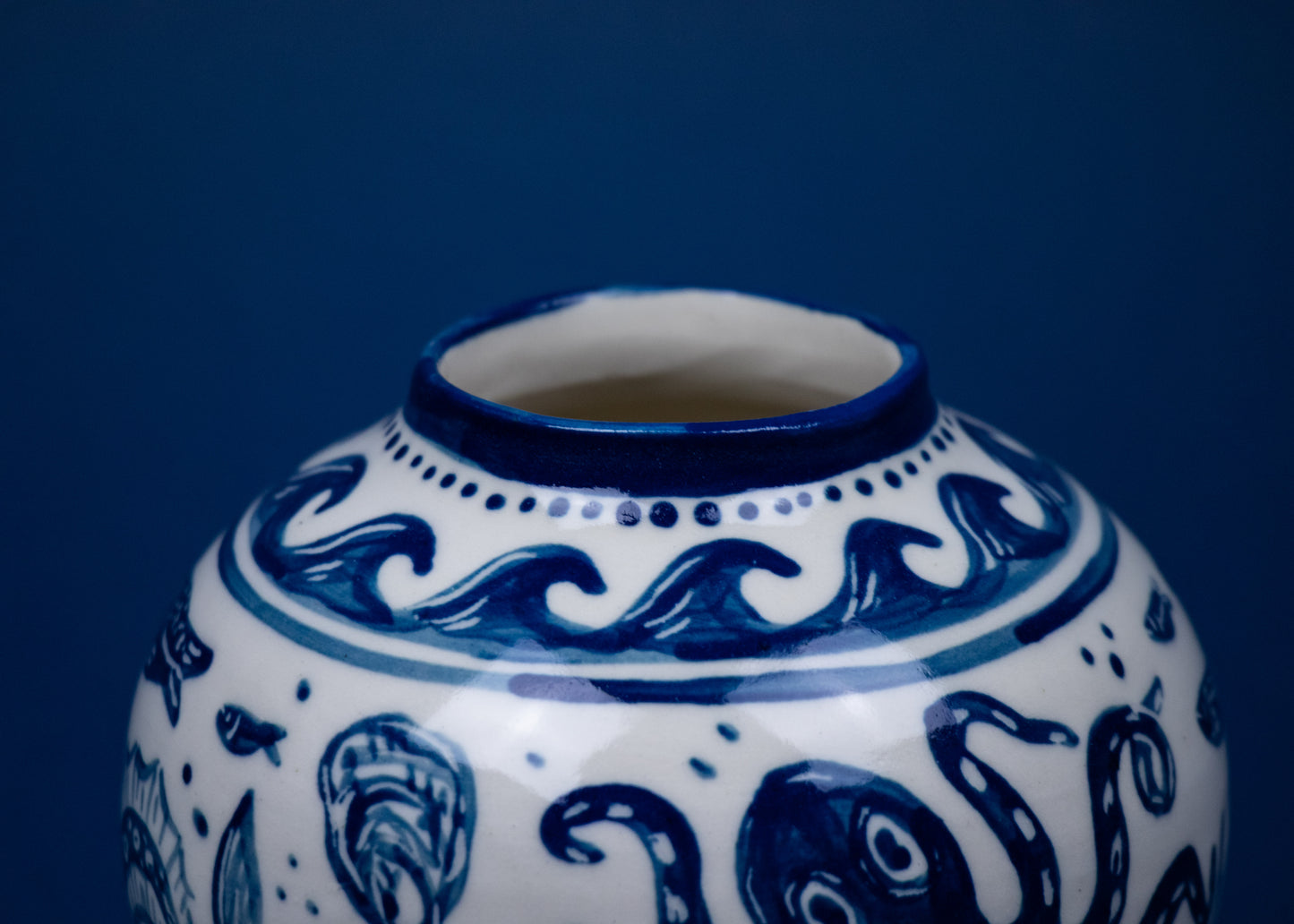 Sea Monster Vase