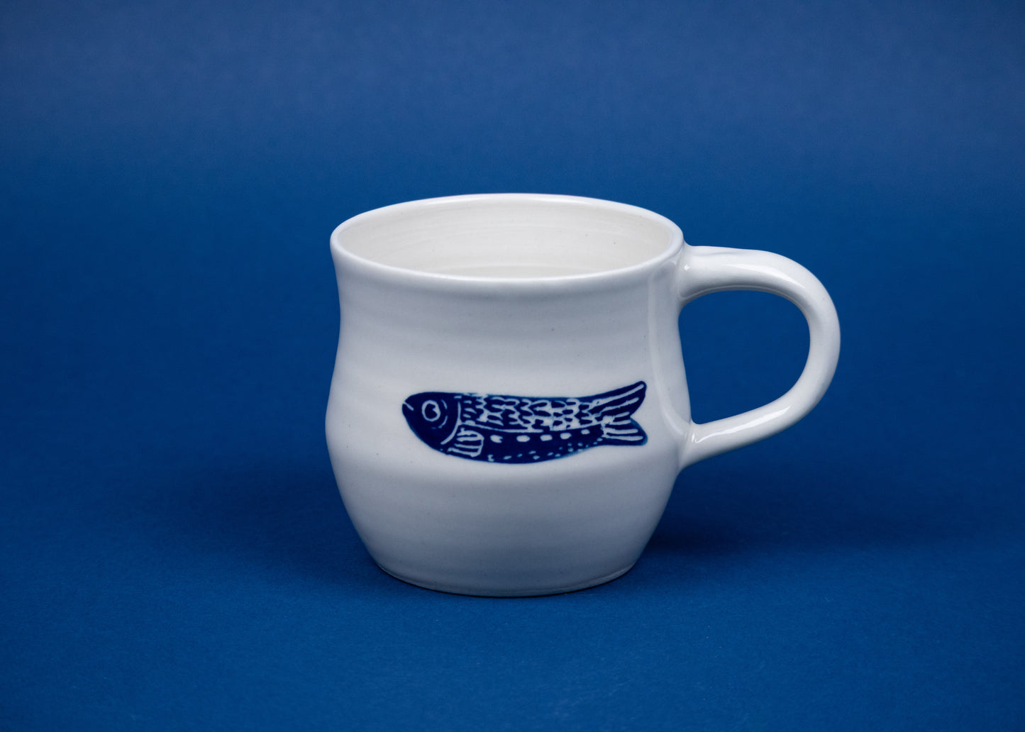 Blue Fish Mug