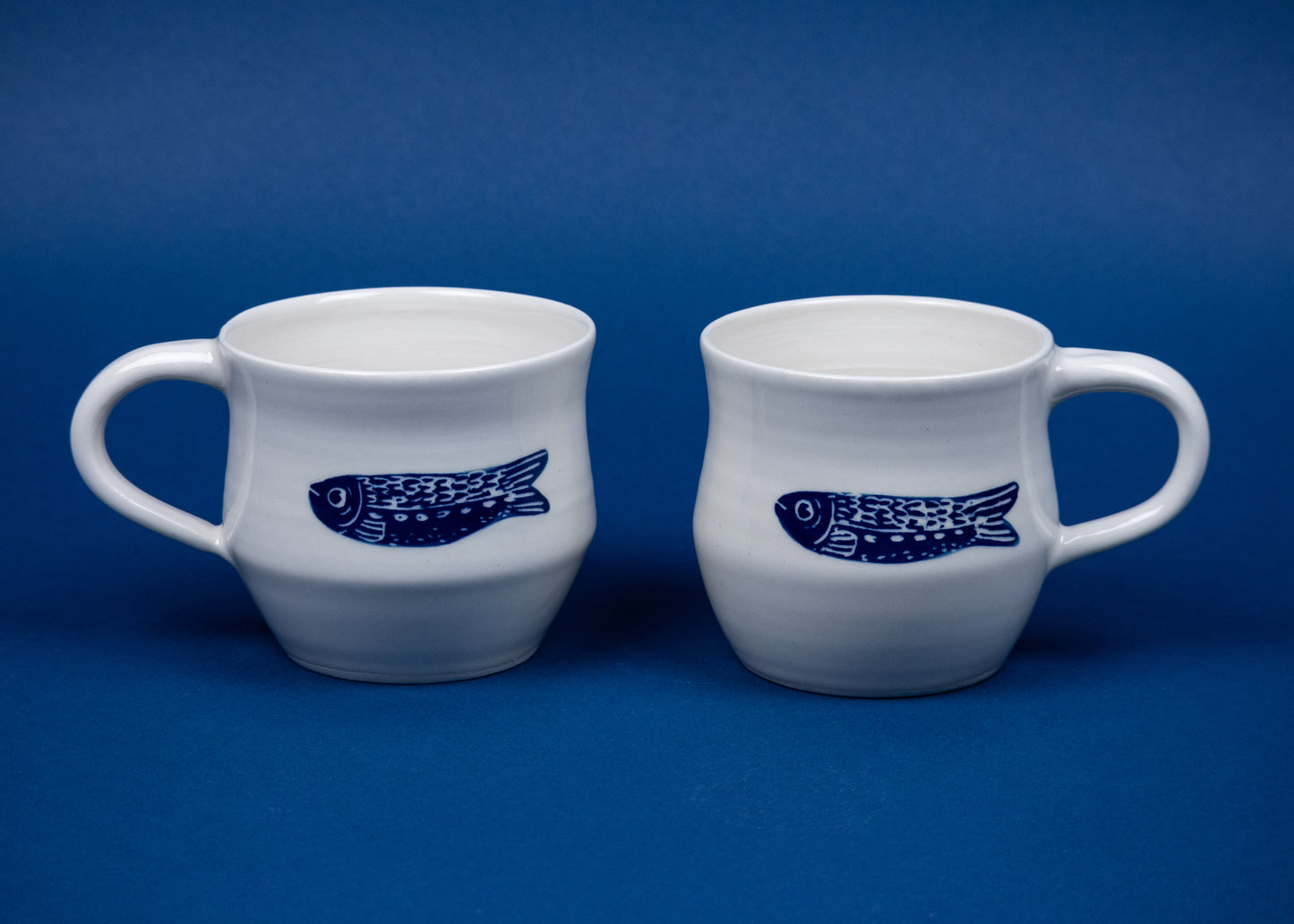 Blue Fish Mug