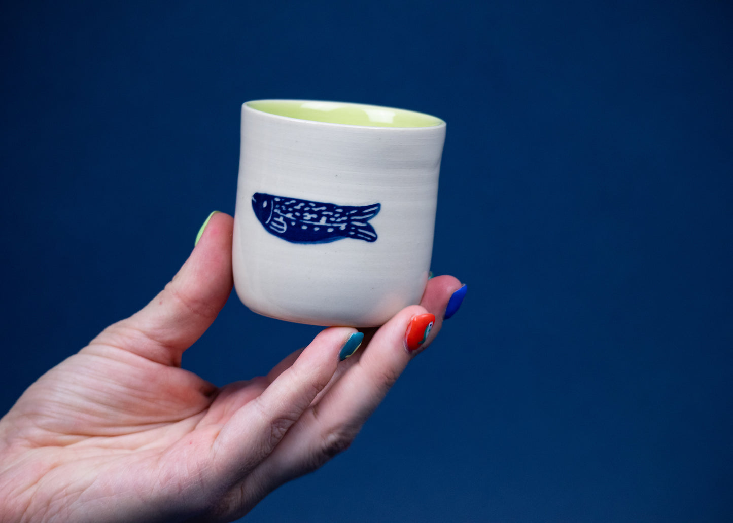 Ceramic Fishy Espresso Cup