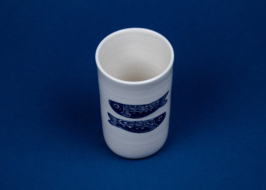 Ceramic Cup - Fish Duo