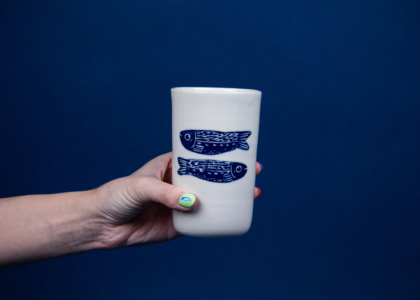 Ceramic Cup - Fish Duo