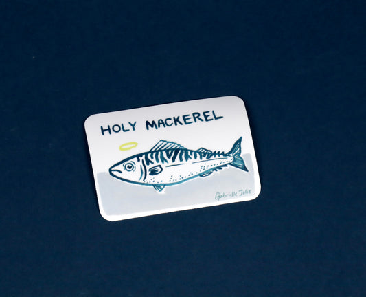 Holy Mackerel Sticker