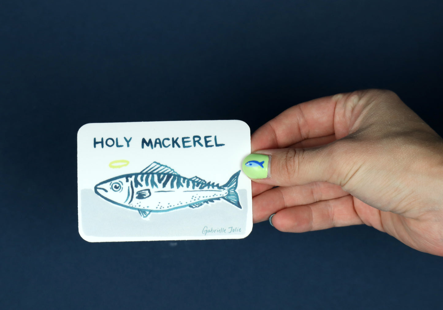 Holy Mackerel Sticker