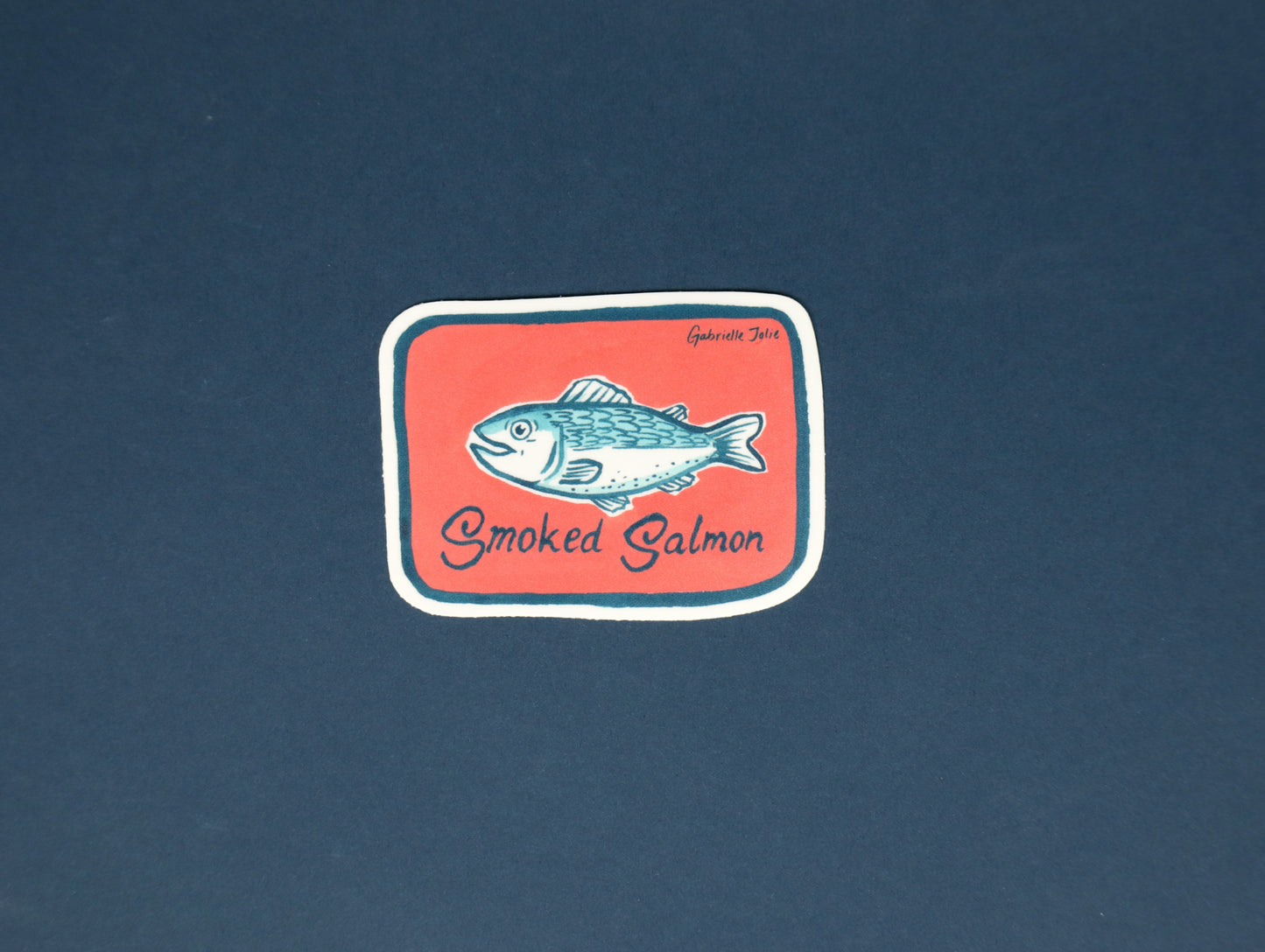 Smoked Salmon Sticker