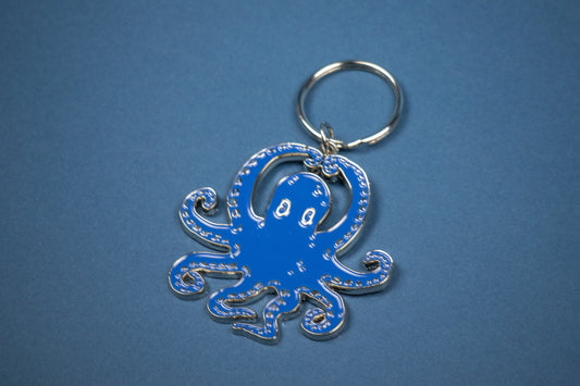 8 Armed Charm Octopus Keychain