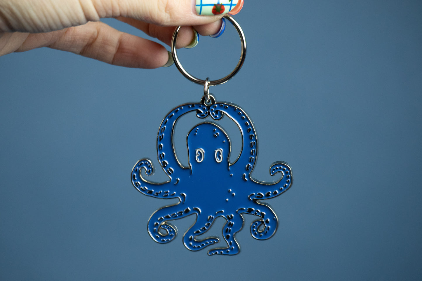 8 Armed Charm Octopus Keychain