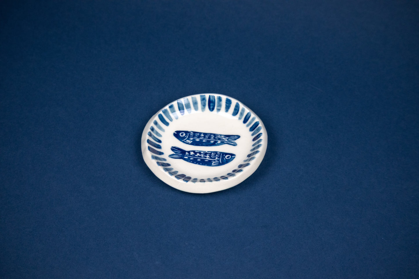 Fish Duo Striped Rim 3.5"