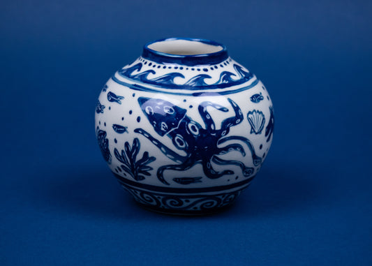 Sea Monster Vase