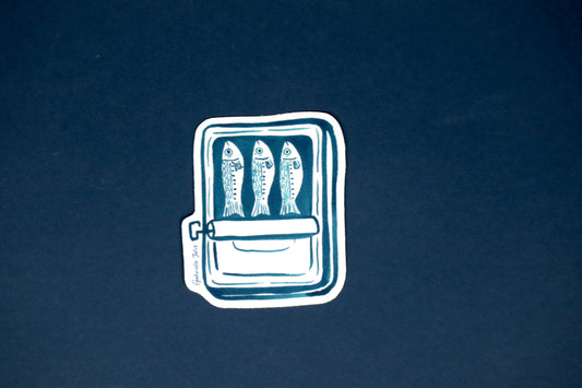 Tinned Fish Obession - Set of 5 Stickers
