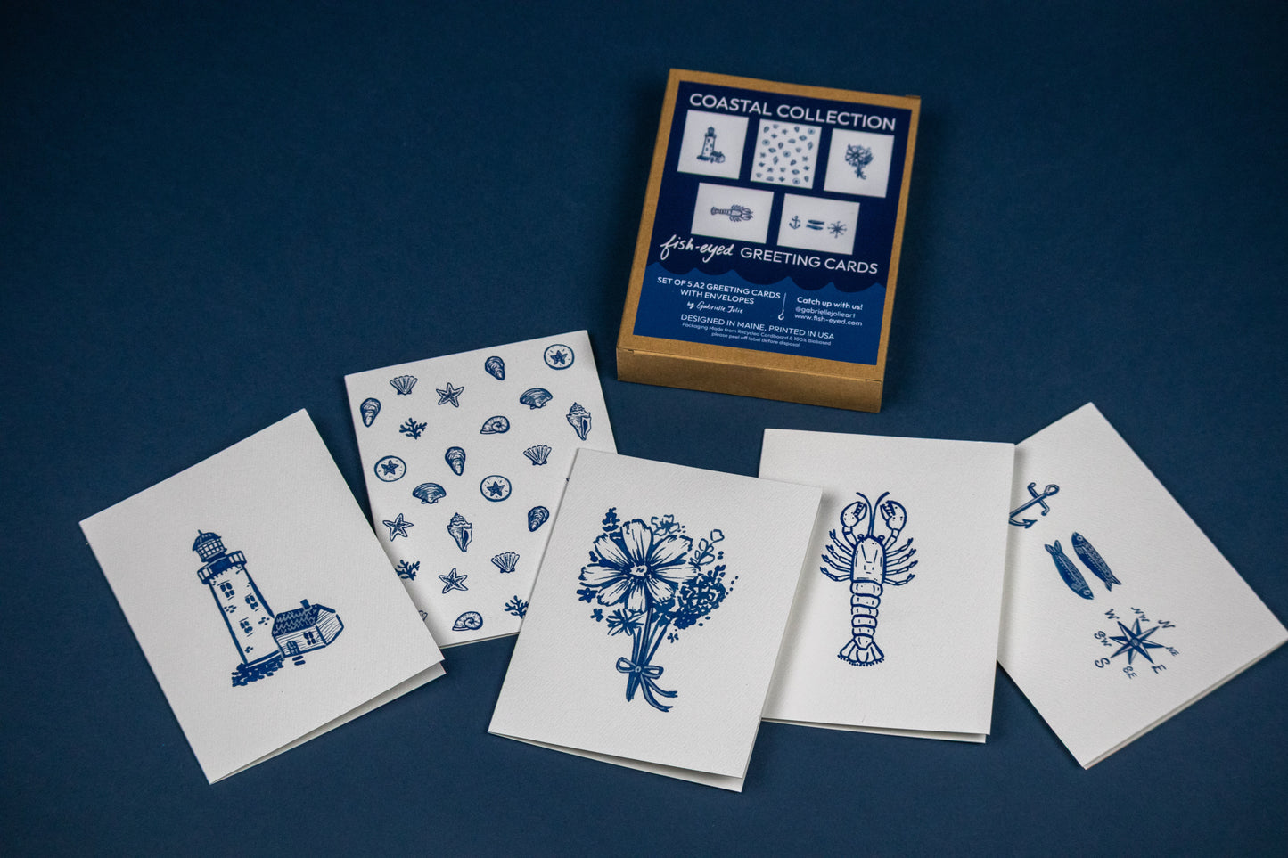 Coastal Collection Card Set