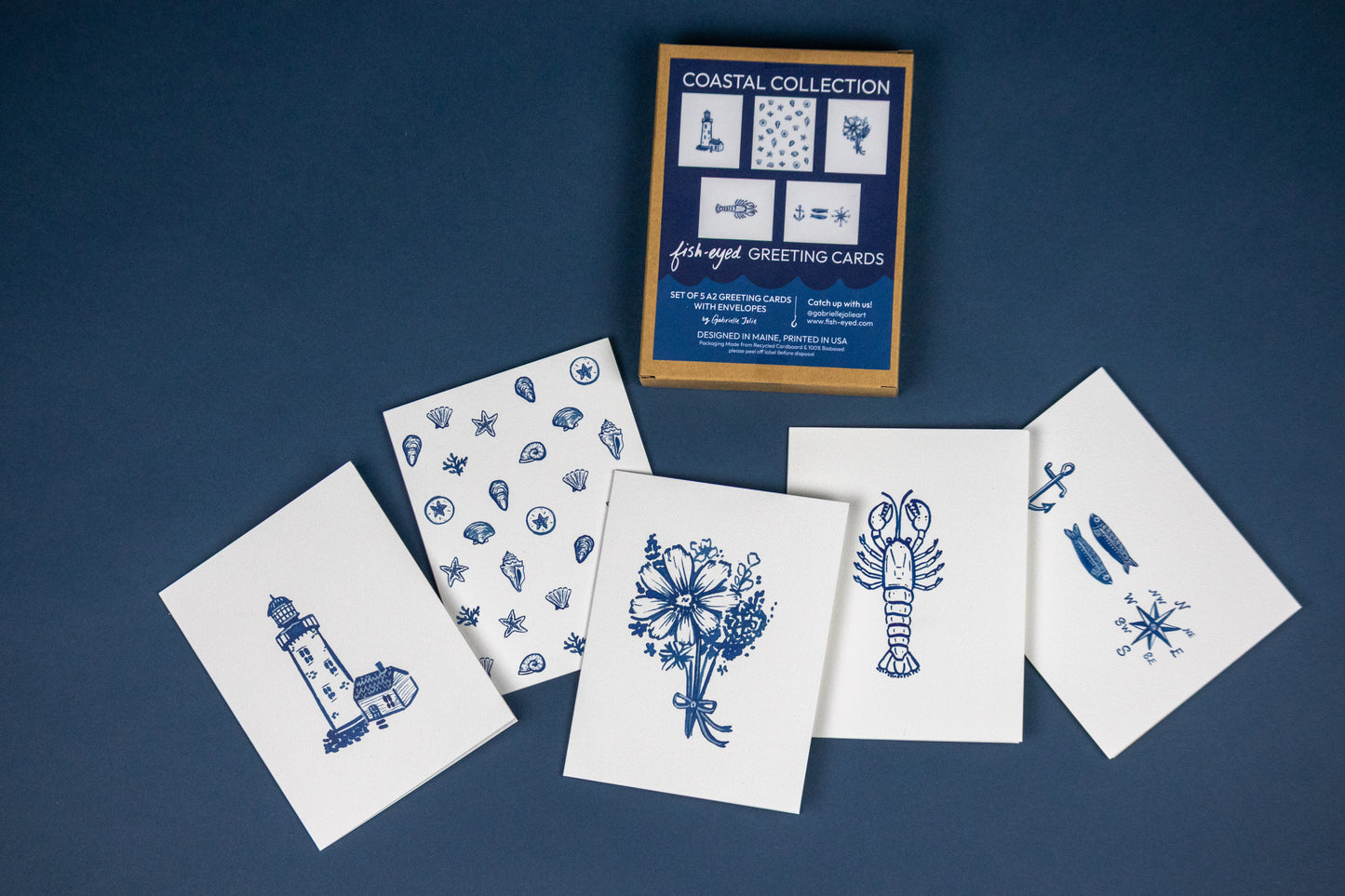 Coastal Collection Card Set