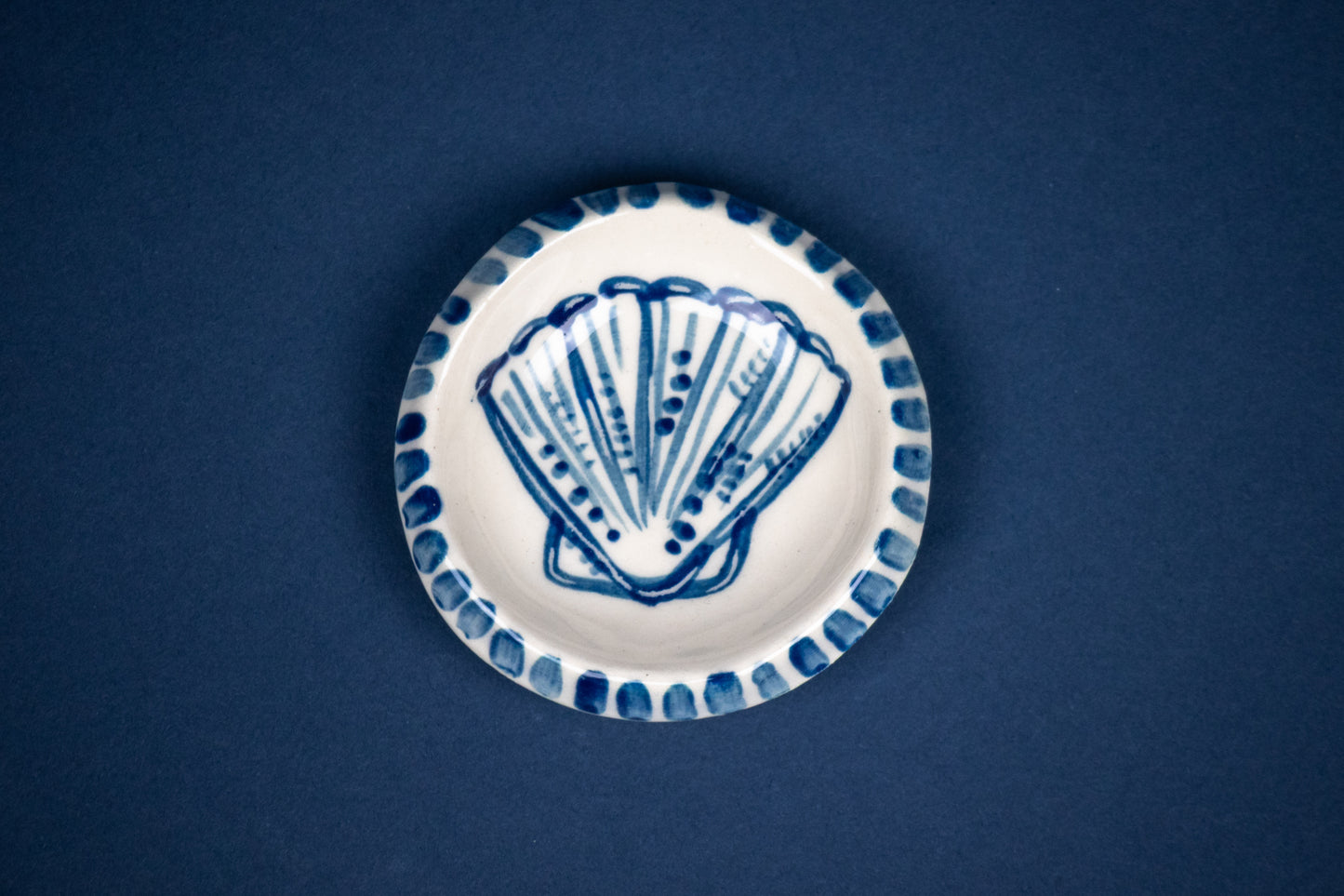 MYSTERY MINI 2" CIRCLE DISH - SEASHELLS