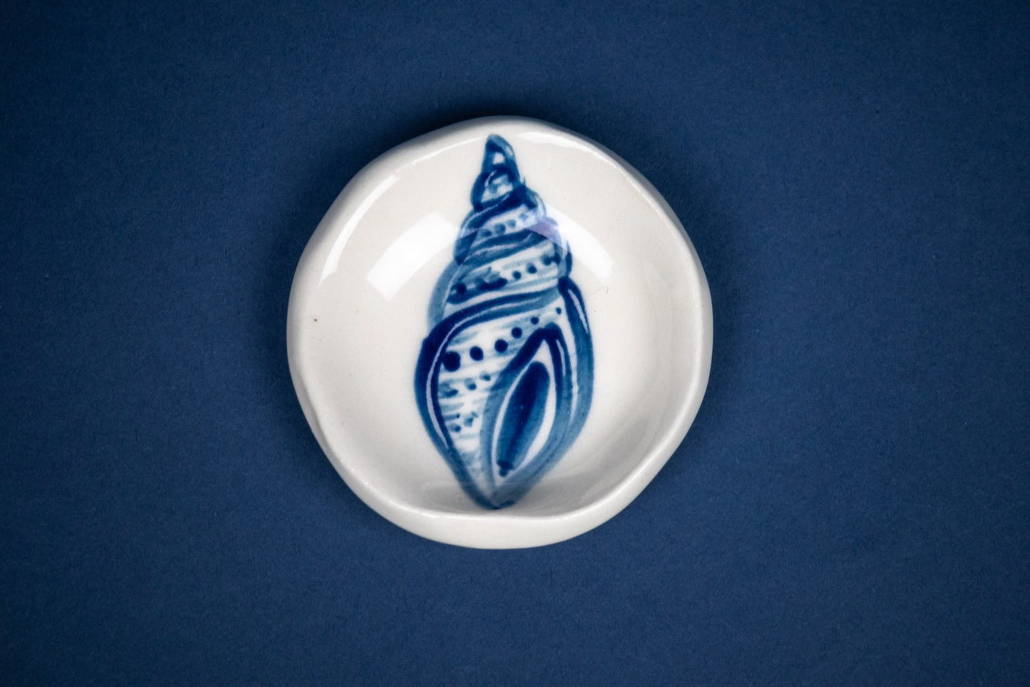 MYSTERY MINI 2" CIRCLE DISH - SEASHELLS